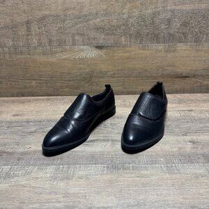 Calvin Klein Dayo Black Lether Oxford Shoes Women's Size 9.5